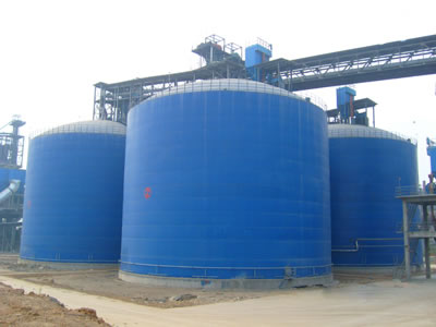 香河水泥钢板库改造